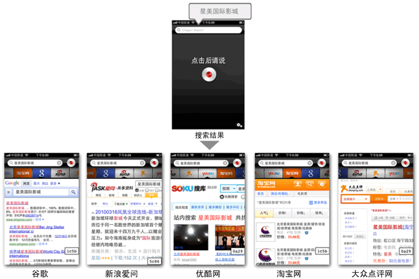 Nuance “声龙”听写和“声龙”搜索登录中国