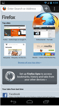 Firefox for Android移动浏览器2