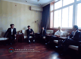 中国药检院领导与JMP软件专家亲切交谈