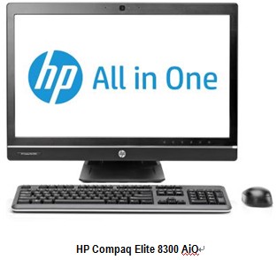 HP Compaq Elite 8300 AiO